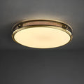 Plafonnier LED circulaire moderne encastré pour salon