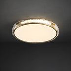 Plafonnier LED circulaire moderne encastré pour salon