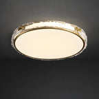 Plafonnier LED circulaire moderne encastré pour salon