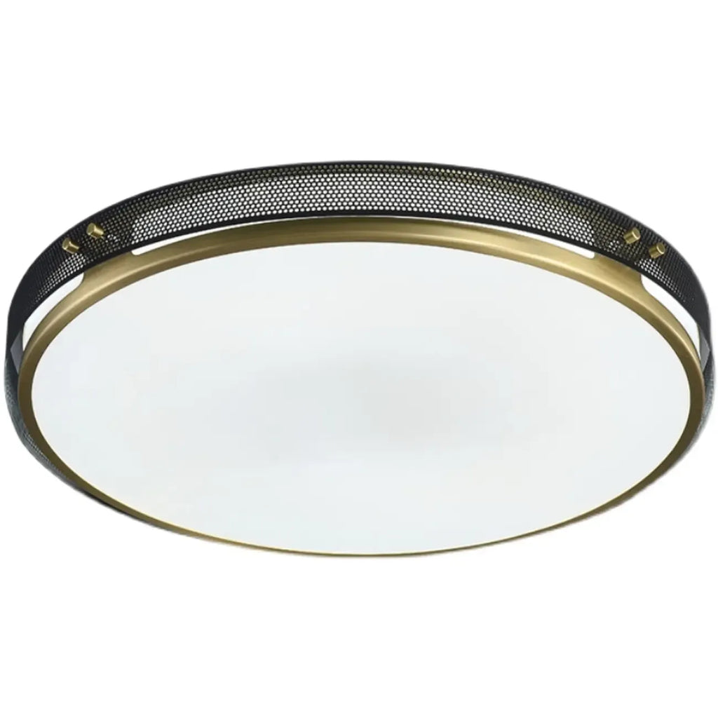 Plafonnier LED circulaire moderne encastré pour salon