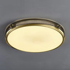 Plafonnier LED circulaire moderne encastré pour salon