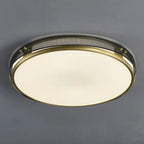 Plafonnier LED circulaire moderne encastré pour salon