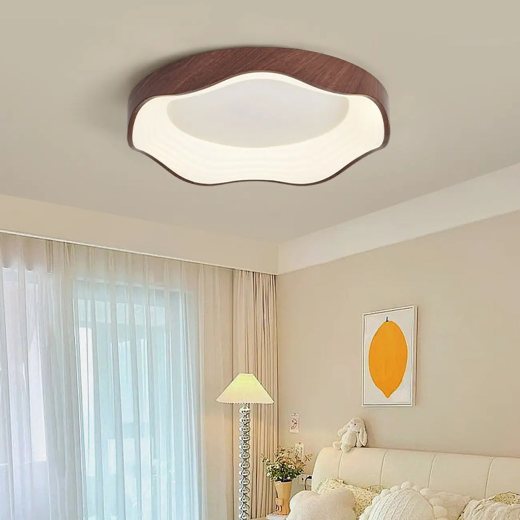 Plafonnier encastré en forme de nuage pour salon