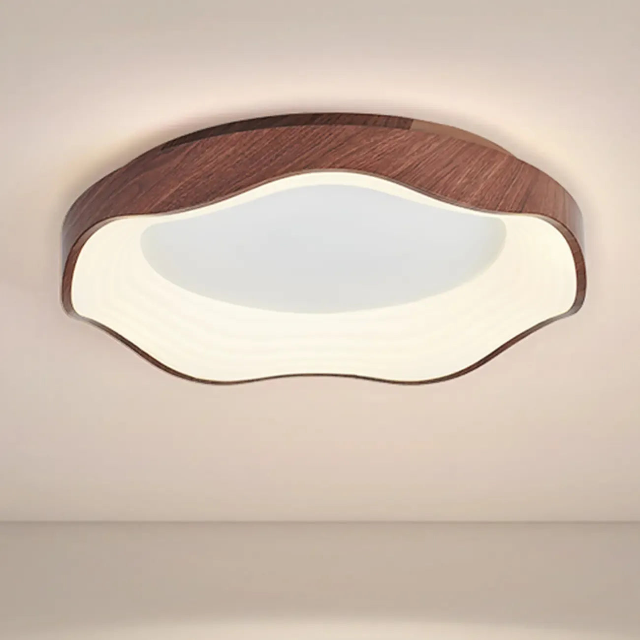 Plafonnier encastré en forme de nuage pour salon