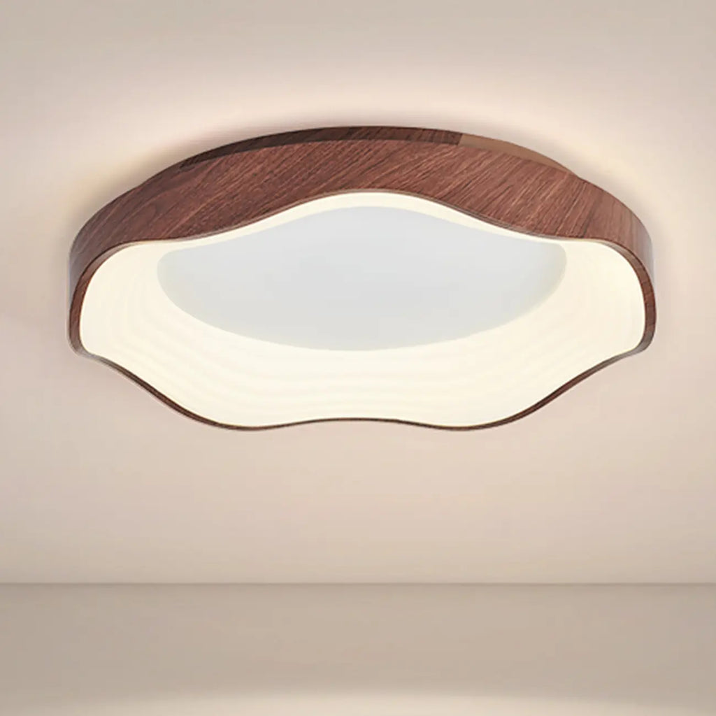 Plafonnier encastré en forme de nuage pour salon
