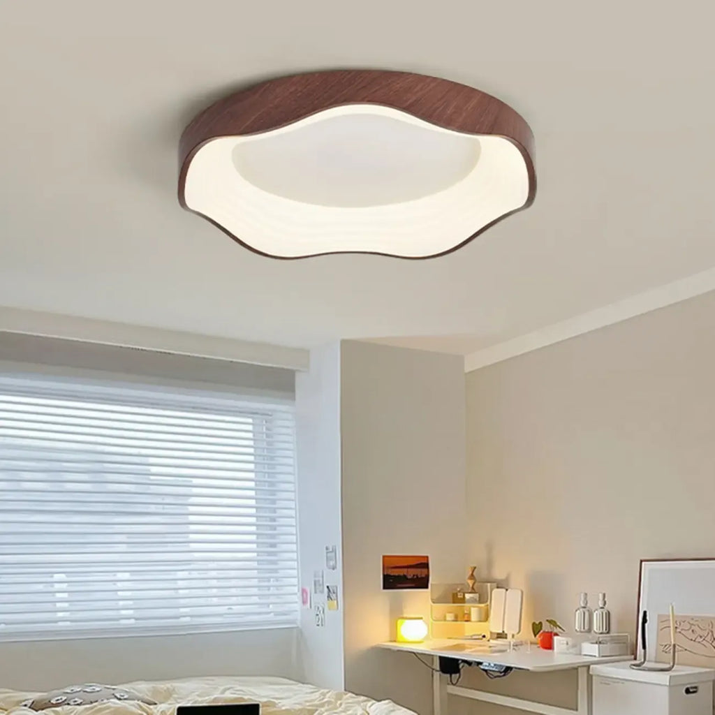 Plafonnier encastré en forme de nuage pour salon