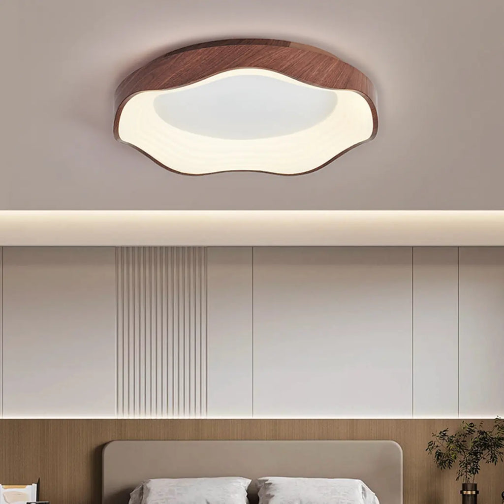 Plafonnier encastré en forme de nuage pour salon