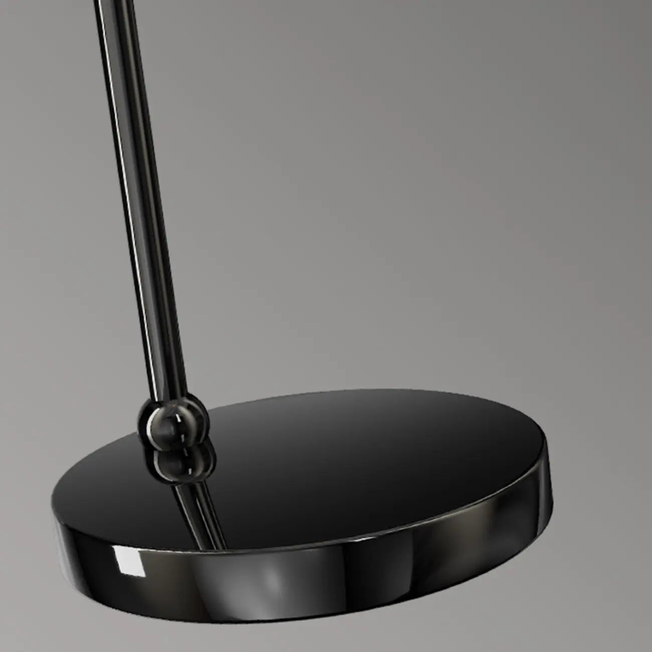 Lampe de table élégante en métal tricolore avec globe pour chambre