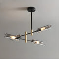 Lustre linéaire industriel moderne à hauteur réglable