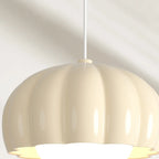 Suspension LED citrouille rose en résine douce pour chevet