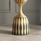 Table d'appoint ronde à plateau en marbre pour salon