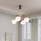 Lustre suspendu globe moderne et élégant à longueur flexible