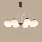 Lustre suspendu globe moderne et élégant à longueur flexible