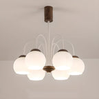 Lustre suspendu globe moderne et élégant à longueur flexible