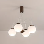 Lustre suspendu globe moderne et élégant à longueur flexible