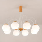 Lustre suspendu globe moderne et élégant à longueur flexible