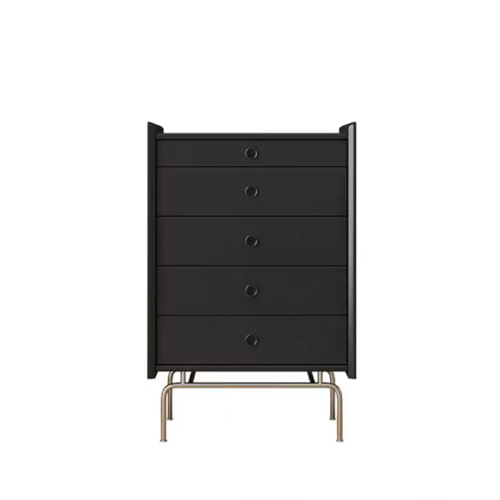 Commode en bois robuste, à orientation horizontale, avec 9 tiroirs