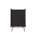 Commode en bois robuste, à orientation horizontale, avec 9 tiroirs