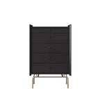 Commode en bois robuste, à orientation horizontale, avec 9 tiroirs