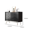 Commode en bois robuste, à orientation horizontale, avec 9 tiroirs