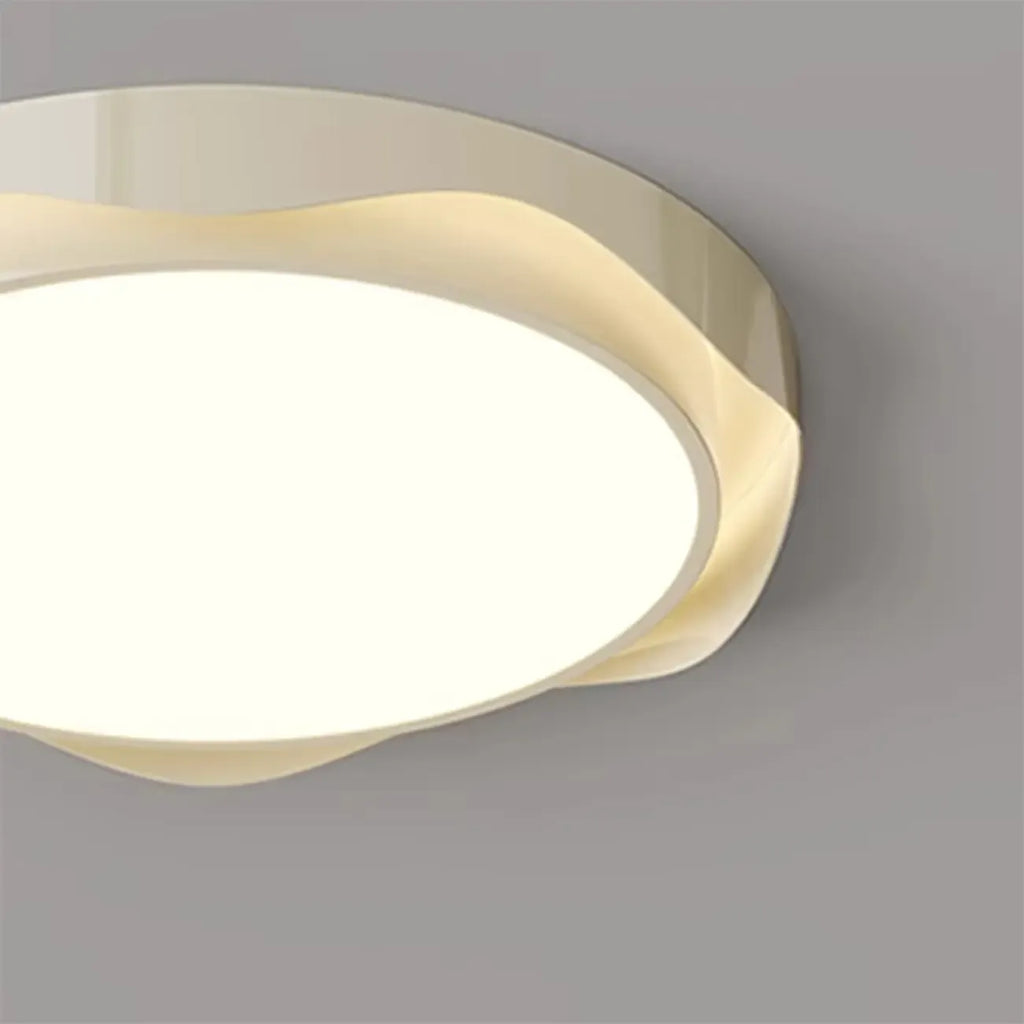 Plafonnier circulaire encastré à intensité variable pour chambre moderne
