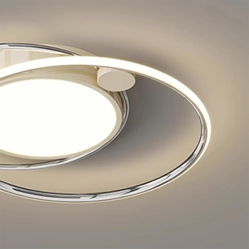 Plafonnier circulaire encastré à intensité variable pour chambre moderne
