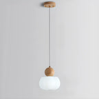 Suspension moderne en bois en forme de nuage pour chambre