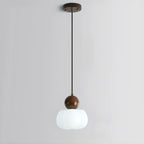 Suspension moderne en bois en forme de nuage pour chambre