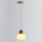 Suspension moderne en bois en forme de nuage pour chambre