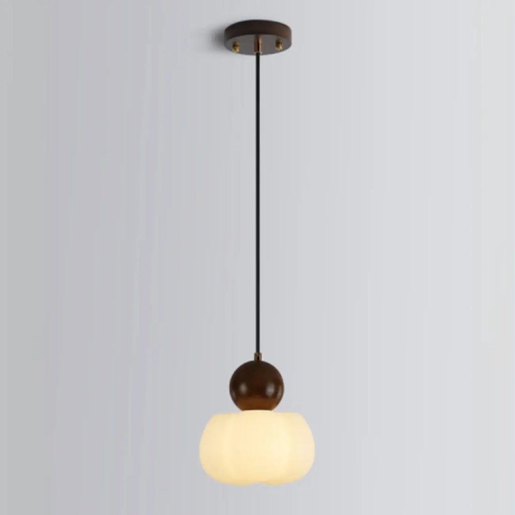Suspension moderne en bois en forme de nuage pour chambre