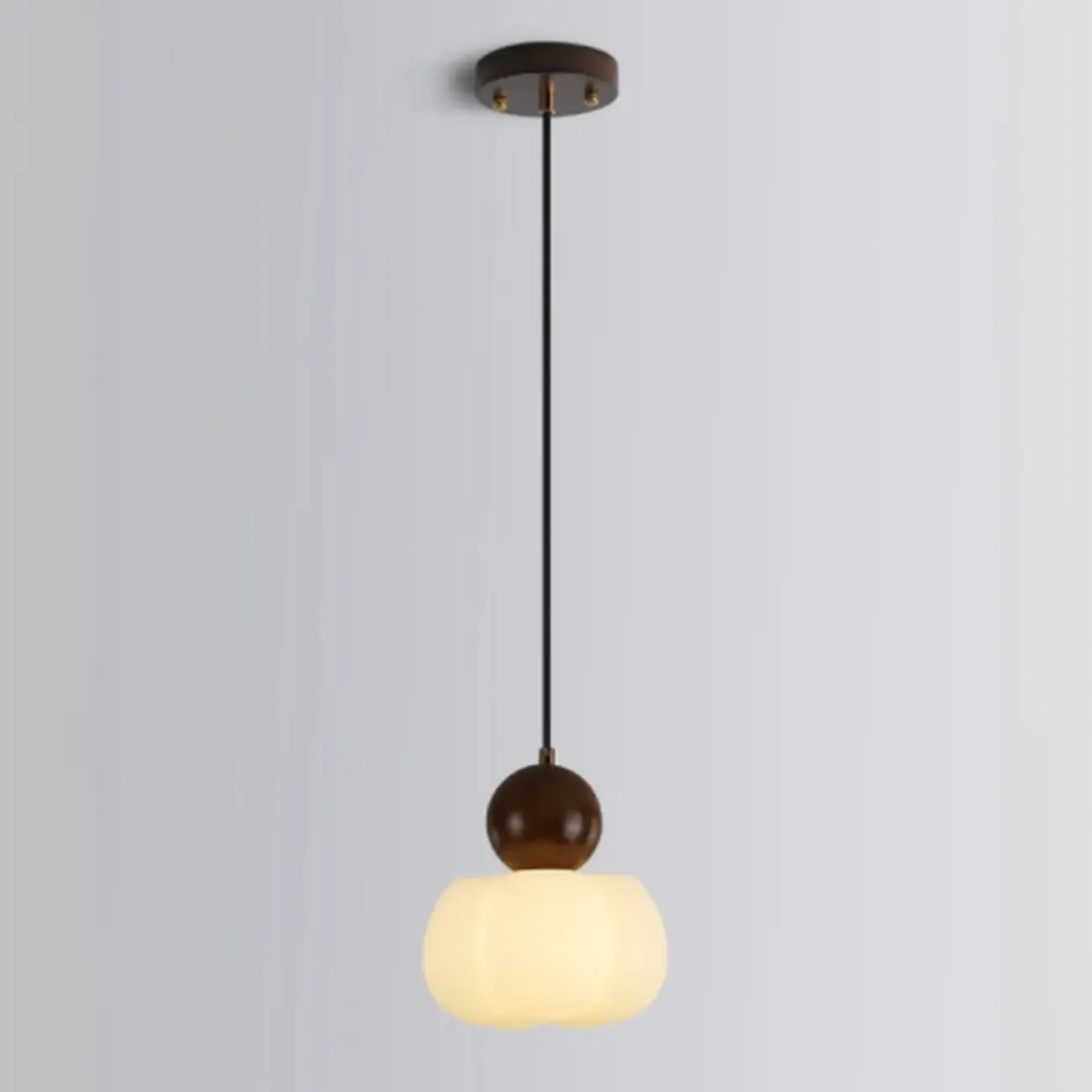 Suspension moderne en bois en forme de nuage pour chambre