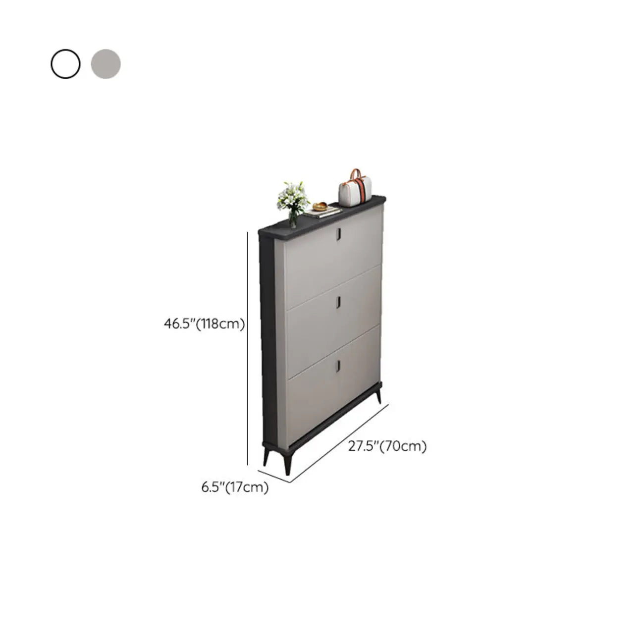 Meuble à chaussures moderne en bois avec étagères réglables