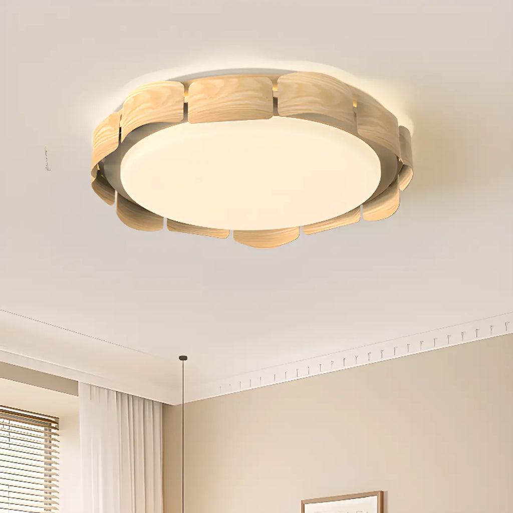 Plafonnier circulaire encastré à intensité variable pour salon