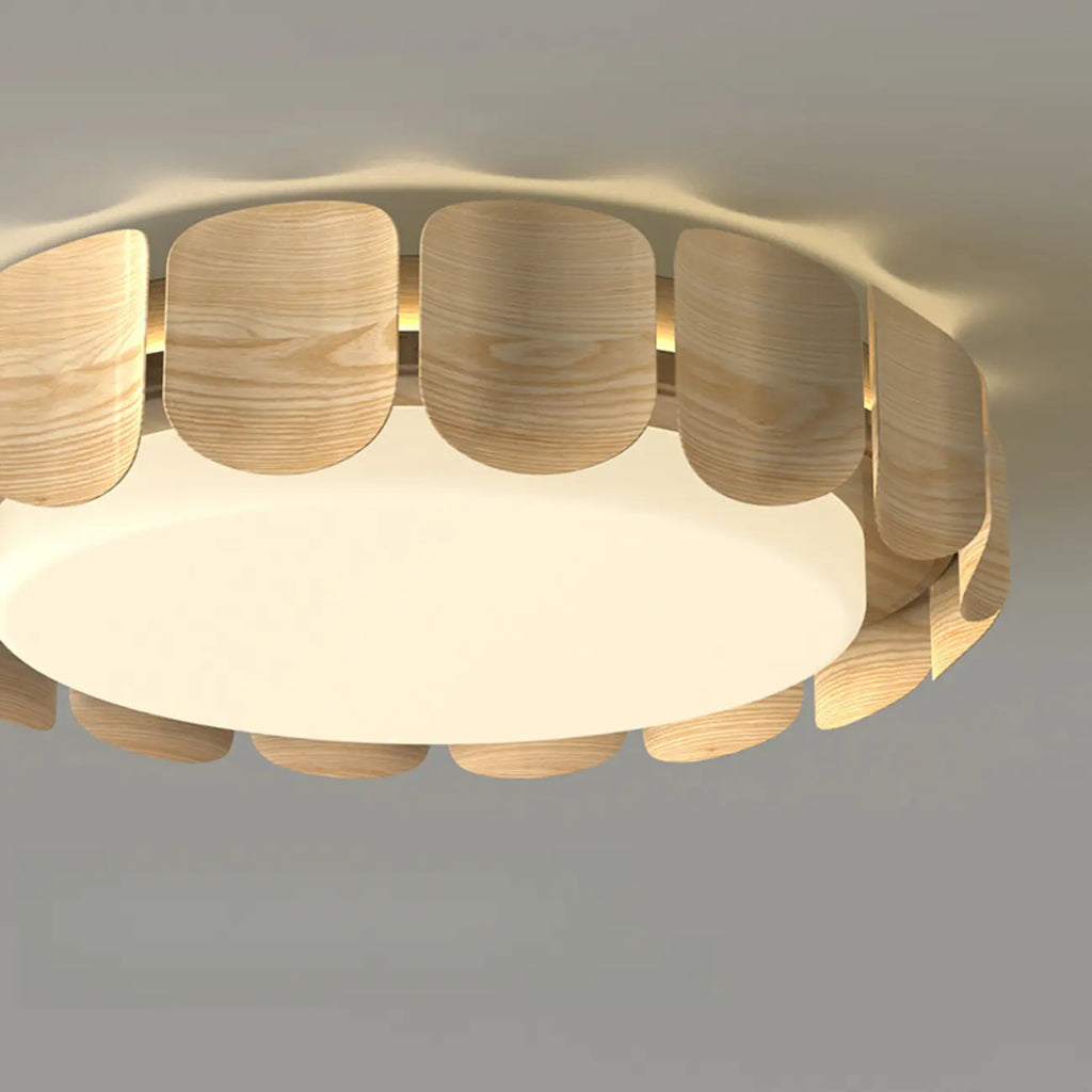 Plafonnier circulaire encastré à intensité variable pour salon
