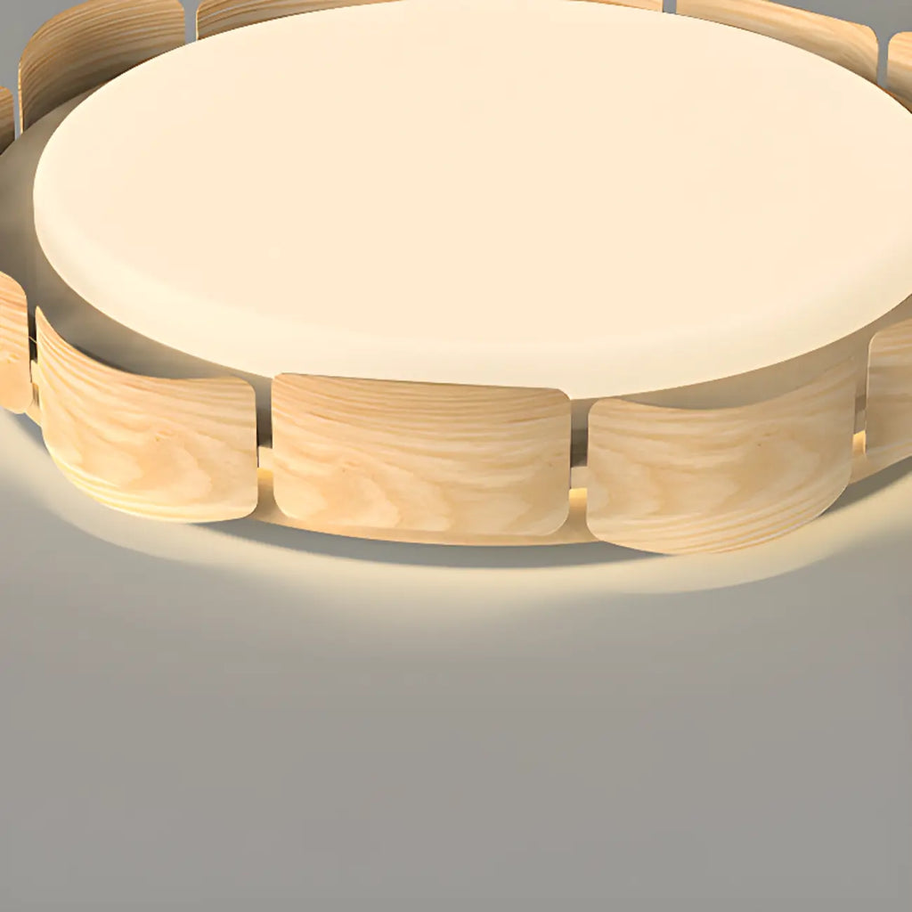 Plafonnier circulaire encastré à intensité variable pour salon