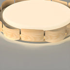 Plafonnier circulaire encastré à intensité variable pour salon
