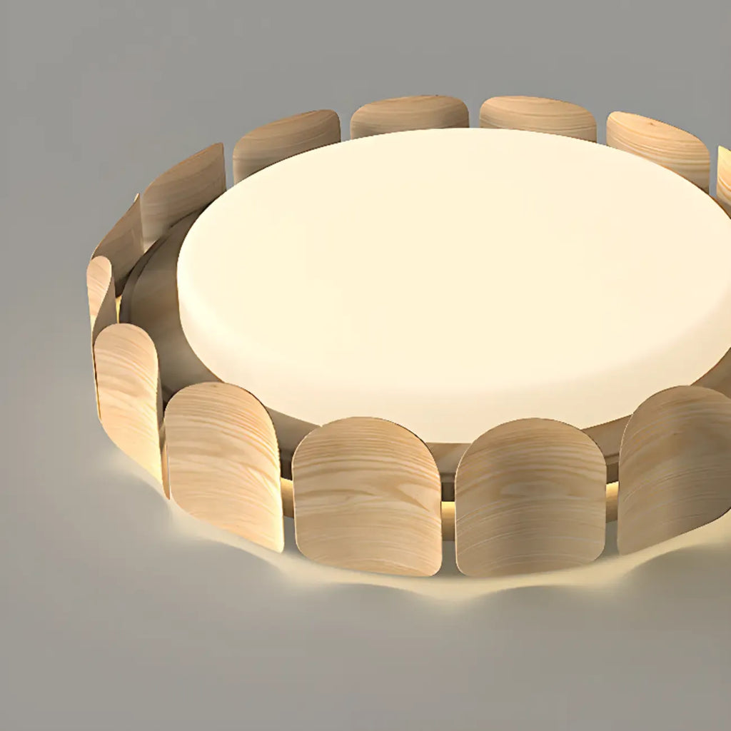 Plafonnier circulaire encastré à intensité variable pour salon