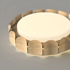 Plafonnier circulaire encastré à intensité variable pour salon