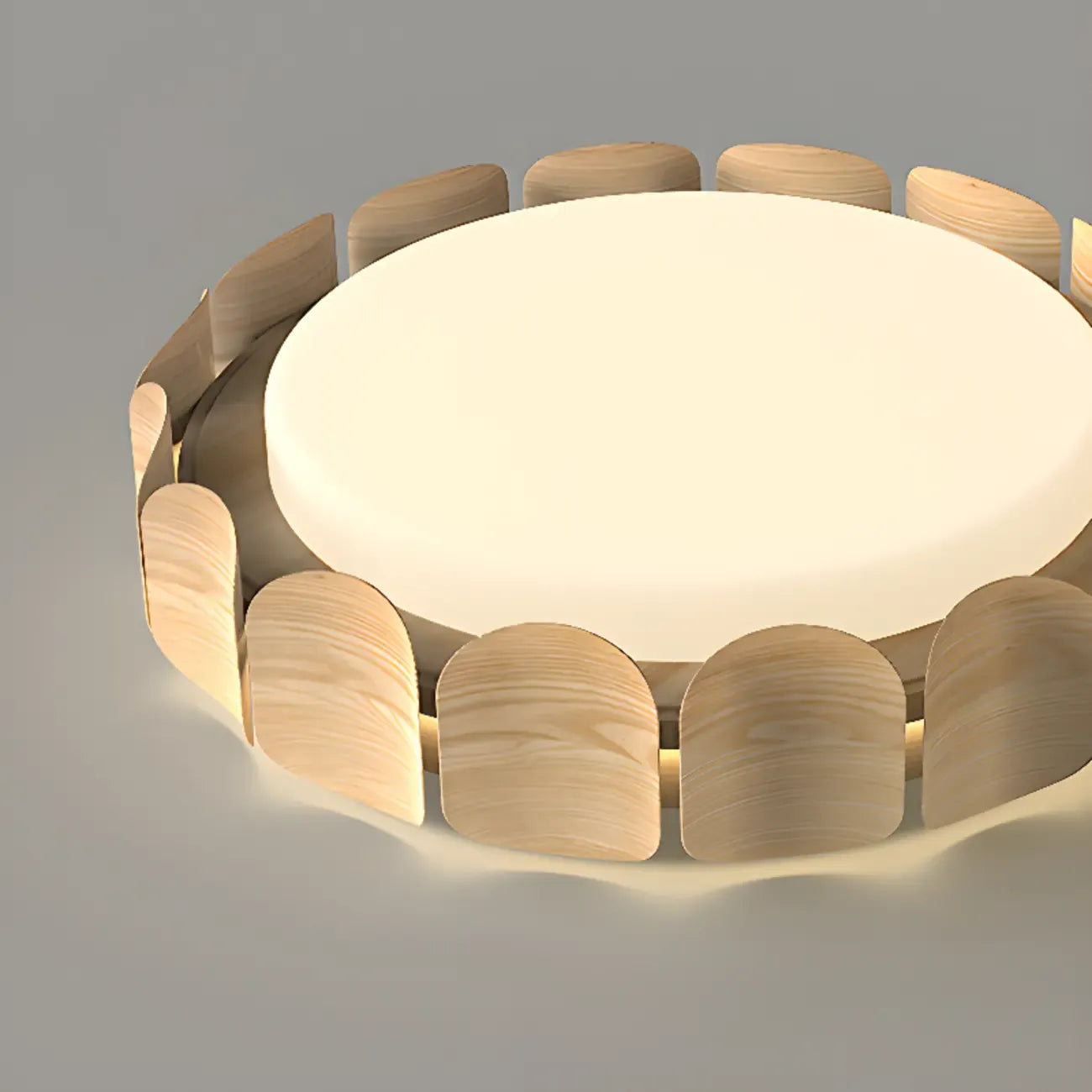 Plafonnier circulaire encastré à intensité variable pour salon