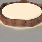 Plafonnier circulaire encastré à intensité variable pour salon