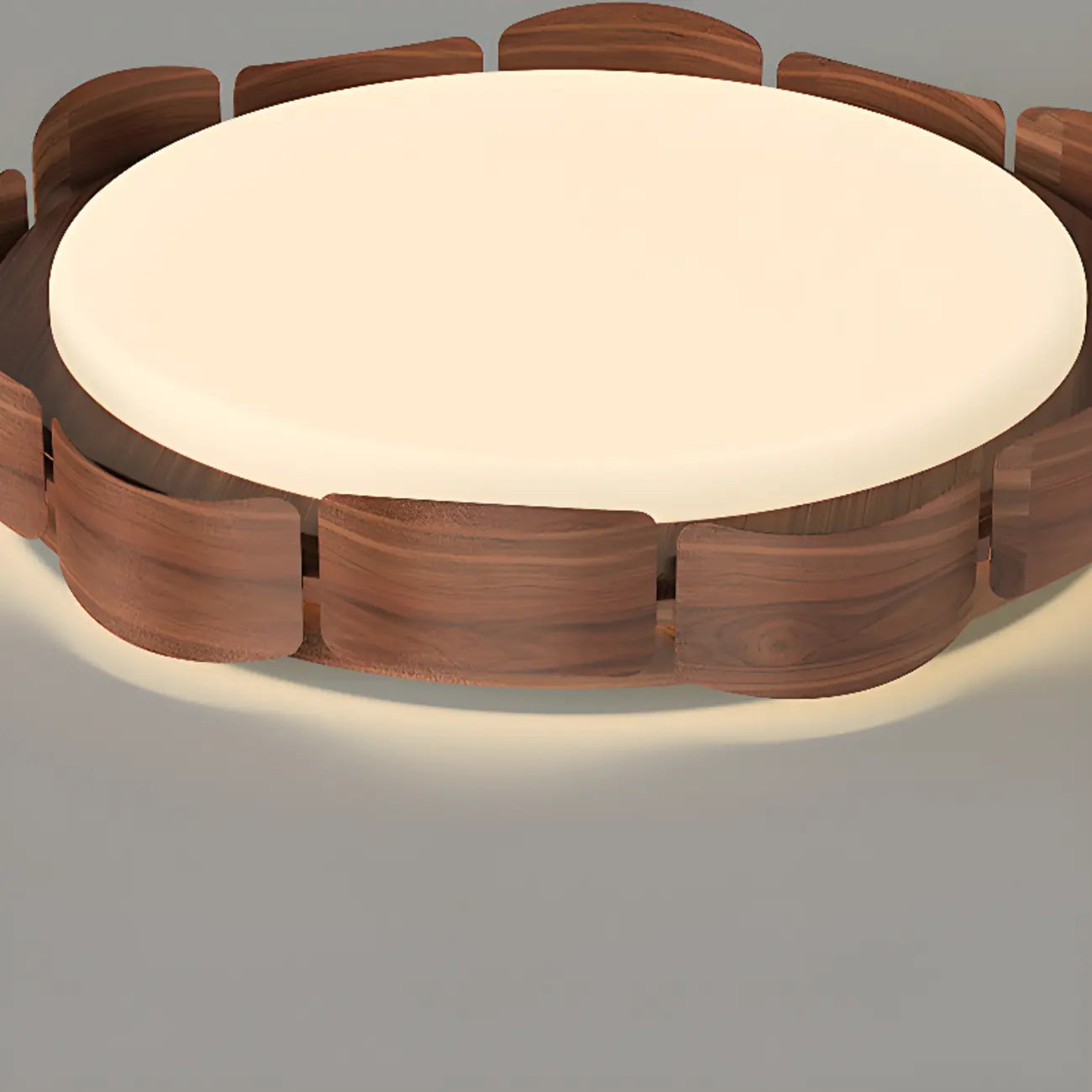 Plafonnier circulaire encastré à intensité variable pour salon