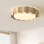 Plafonnier circulaire encastré à intensité variable pour salon