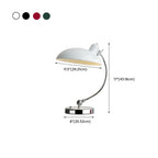 Lampe de table arquée argentée à brancher pour salon