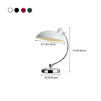 Lampe de table arquée argentée à brancher pour salon