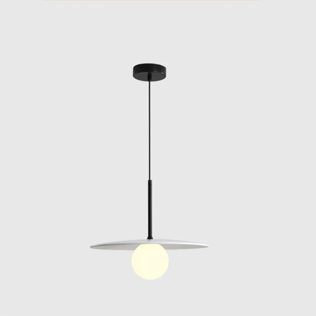 Suspension moderne en verre globe réglable pour la décoration de cuisine