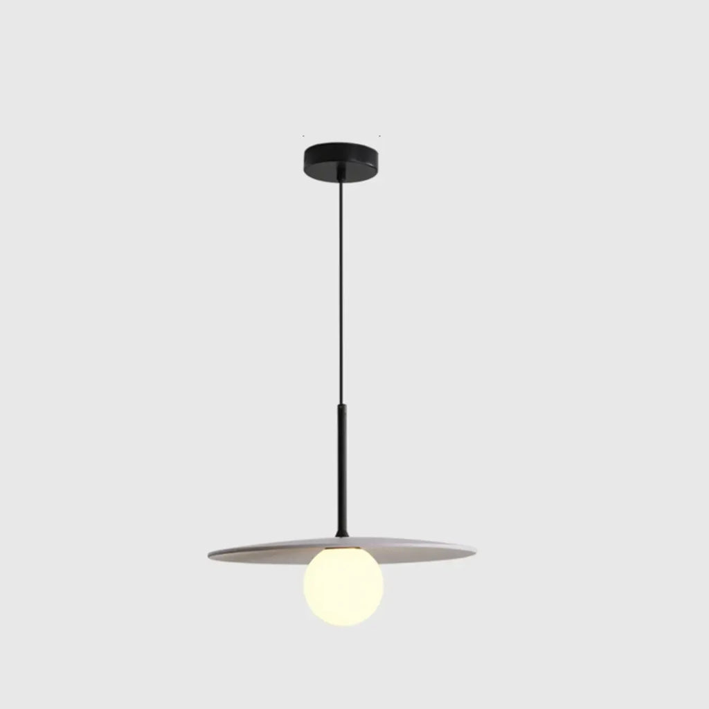 Suspension moderne en verre globe réglable pour la décoration de cuisine
