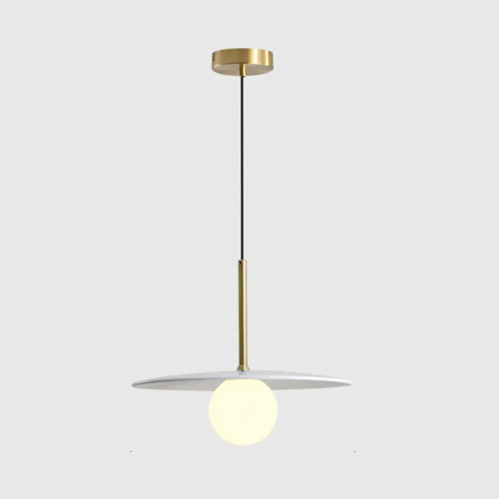 Suspension moderne en verre globe réglable pour la décoration de cuisine