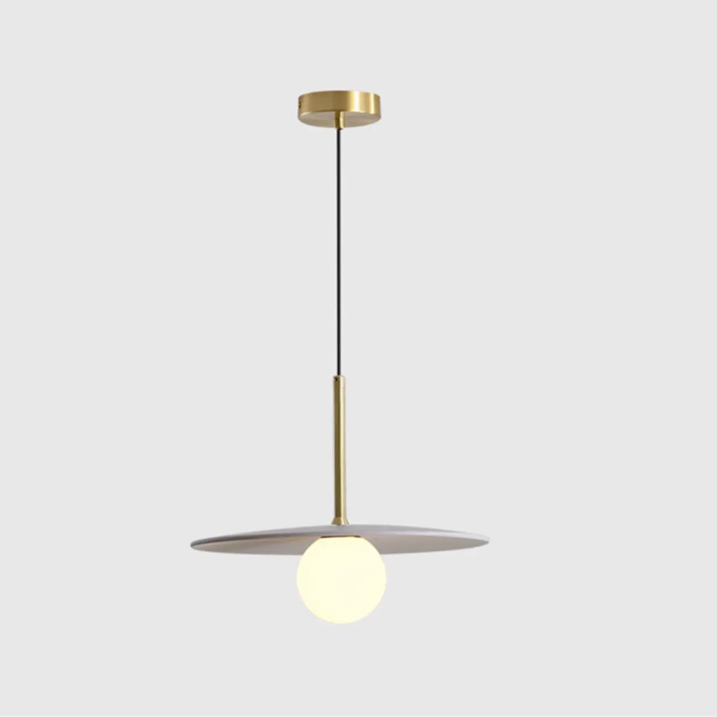 Suspension moderne en verre globe réglable pour la décoration de cuisine