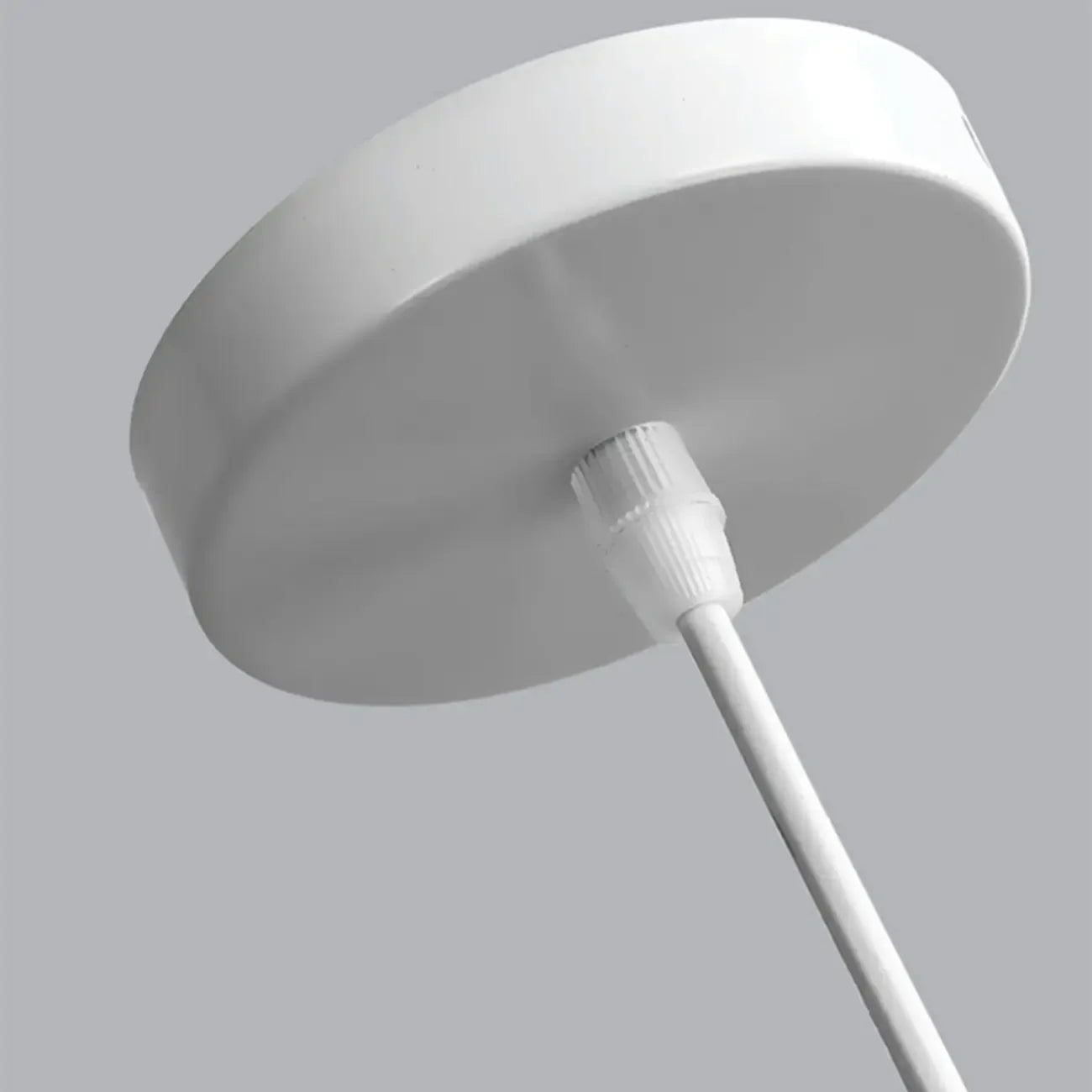 Suspension LED moderne en acrylique blanc à motif floral pour salon