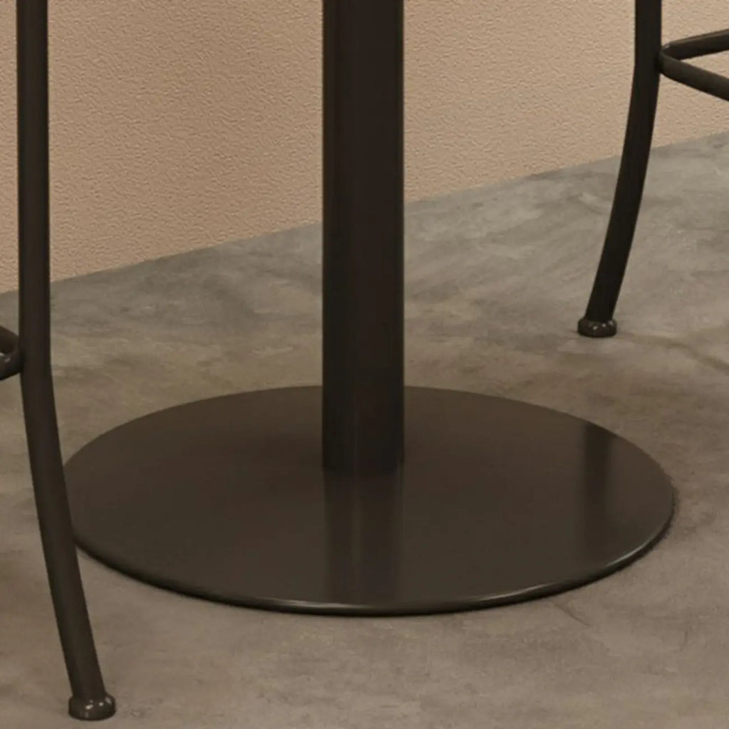 Ensemble bar Cosmopolitan en bois clair avec table ronde